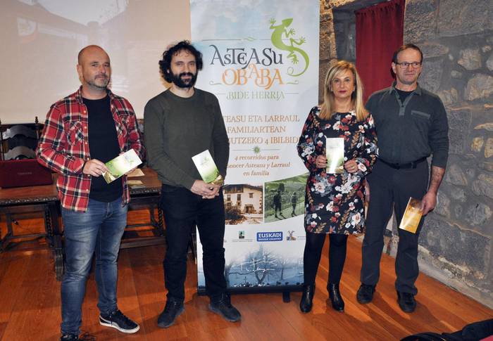 Muskerraren bidea hazten ari da