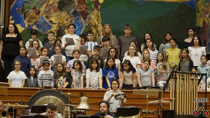 Musika Eskolako Abesbatza Txikiak Euskadiko Orkestrarekin abestuko du