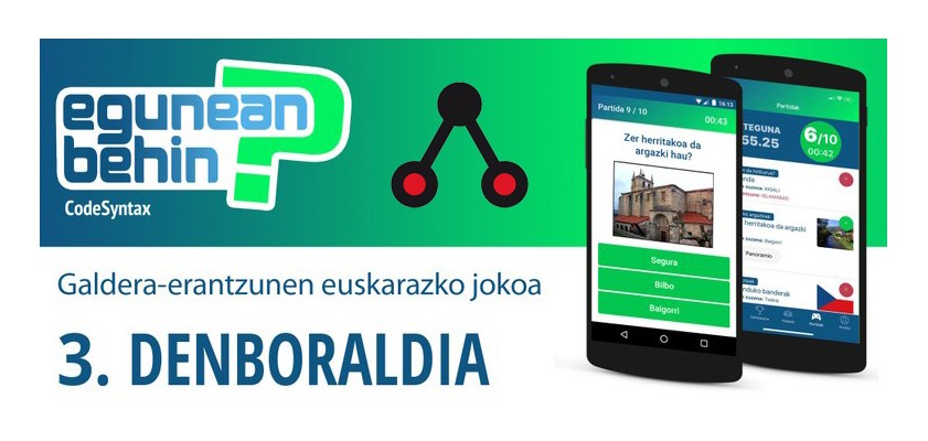 Aiurri taldea osatu da Egunean Behin lehiaketa ezagunean