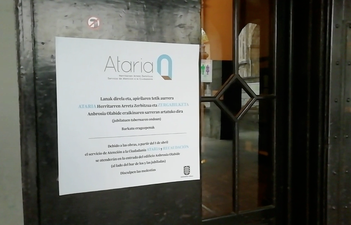 Udal arreta zerbitzuak tokiz aldatu dituzte