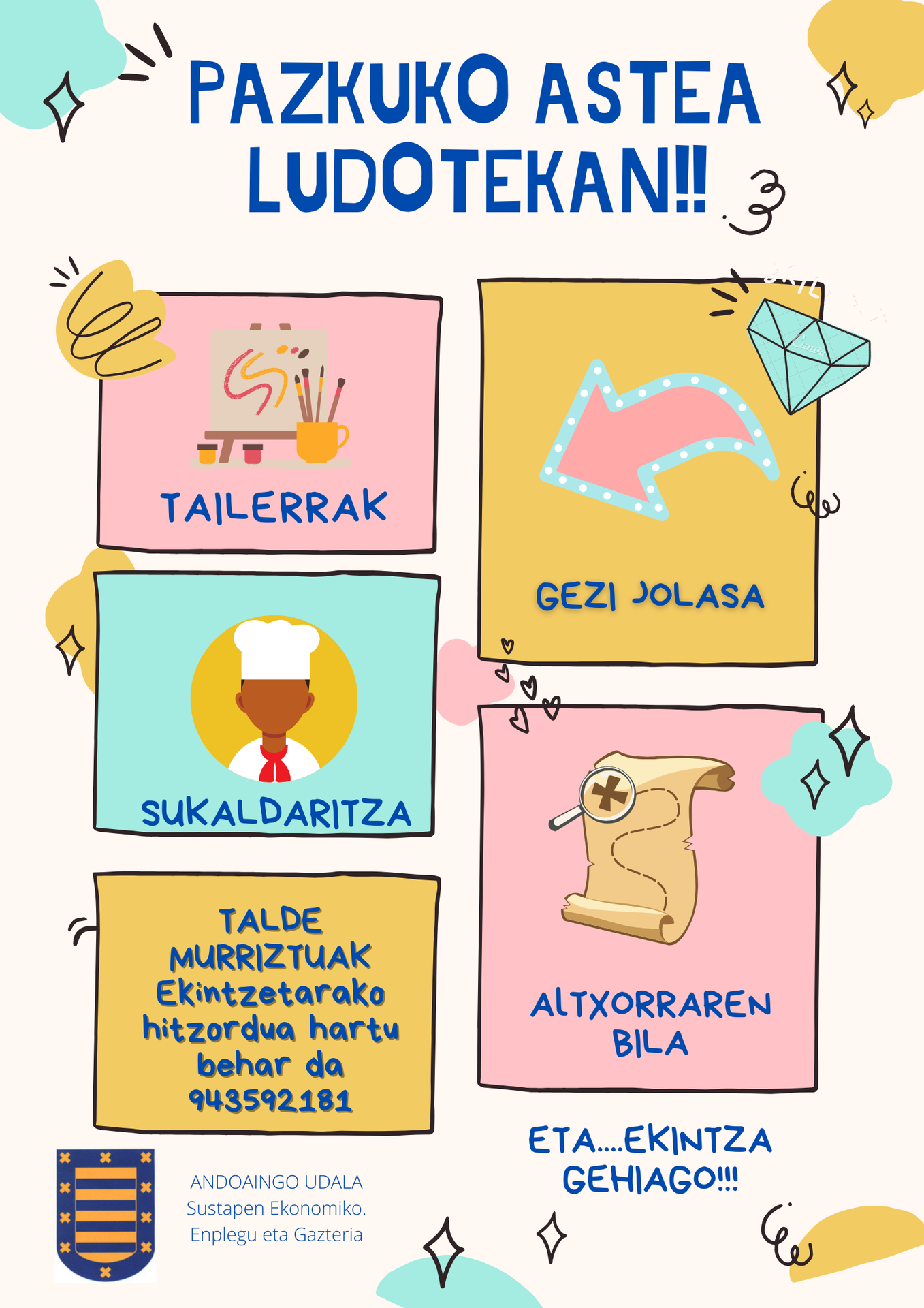 Pazkuko astea ludotekan