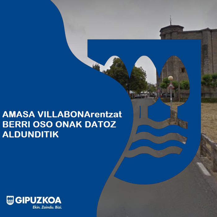 ALBISTE ZORAGARRIA AMASA VILLABONATARRENTZAT ETA BATIK BAT AMASATARRENTZAT