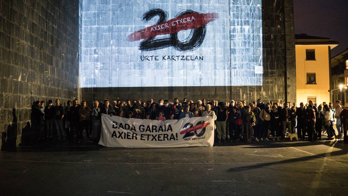 Aske geratu da Axier Oiartzabal, zigor osoa beteta