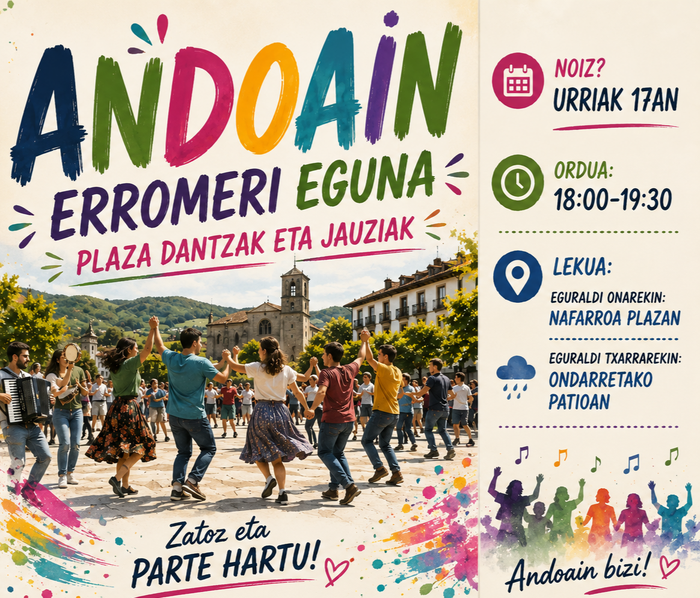 Erromeria Plaza dantzak eta jauzia