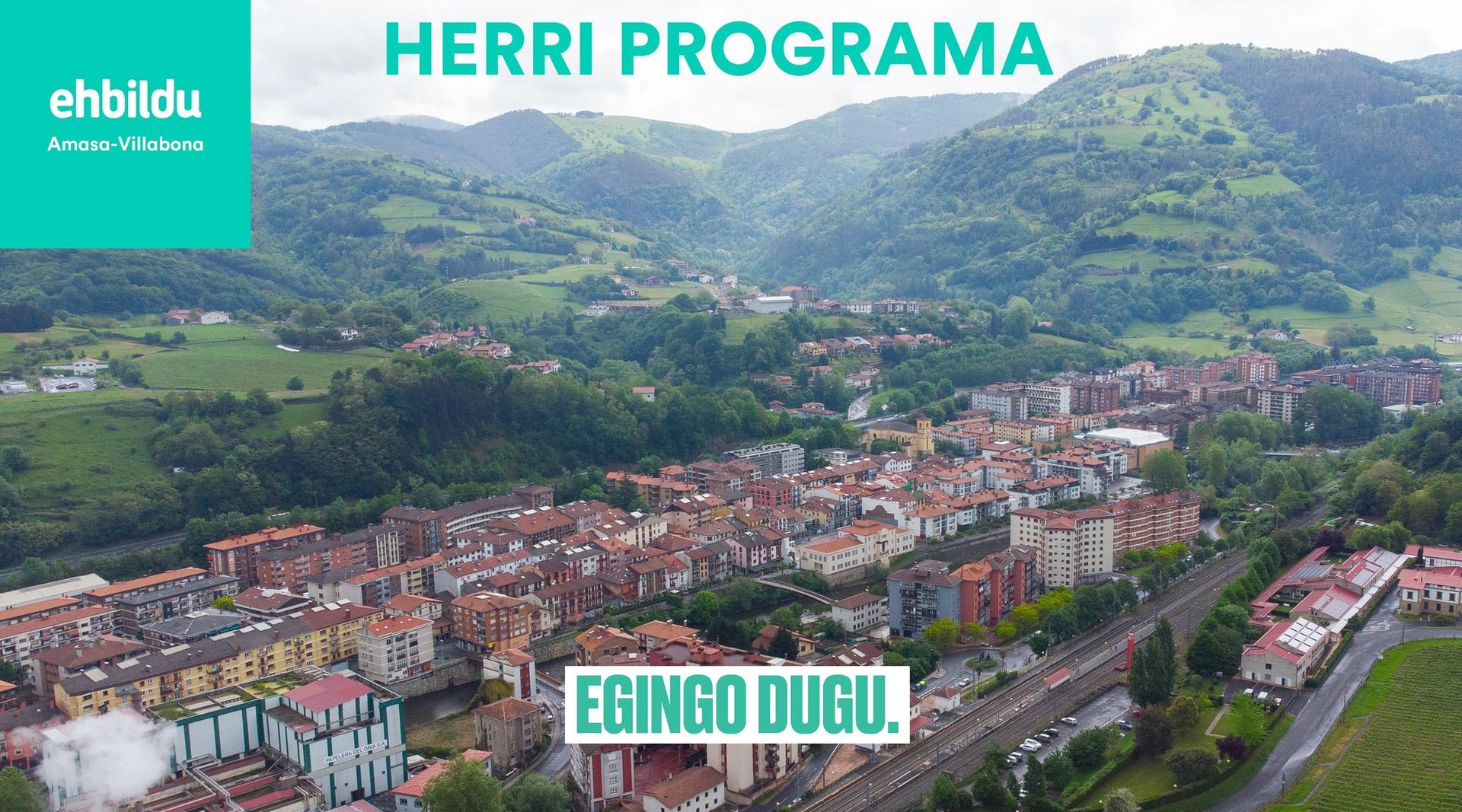 Amasa-Villabona hobetzen jarraitzeko HERRI PROGRAMA