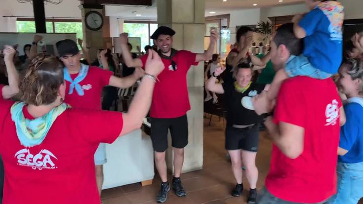 Oilasko jokoa San Estebango jaietan: Goiburu golfean