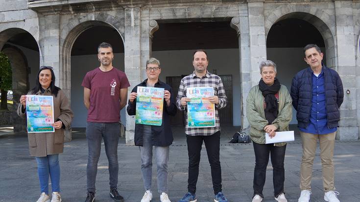 Aisialdia, natura eta jarduera fisikoarekin lotutako eskaintza zabala, udari begira
