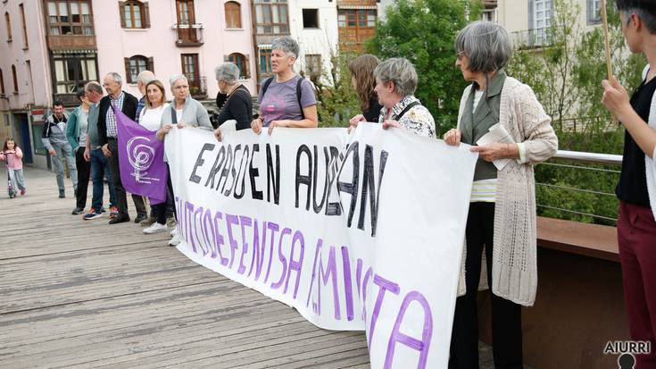 Elkarretaratzea Basauriko eta Berrizko kasuak salatzeko