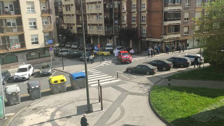 Realak Errege Kopa irabazi zuen bart gauean eta herritar batzuk gogo biziz ospatzen ari dira
