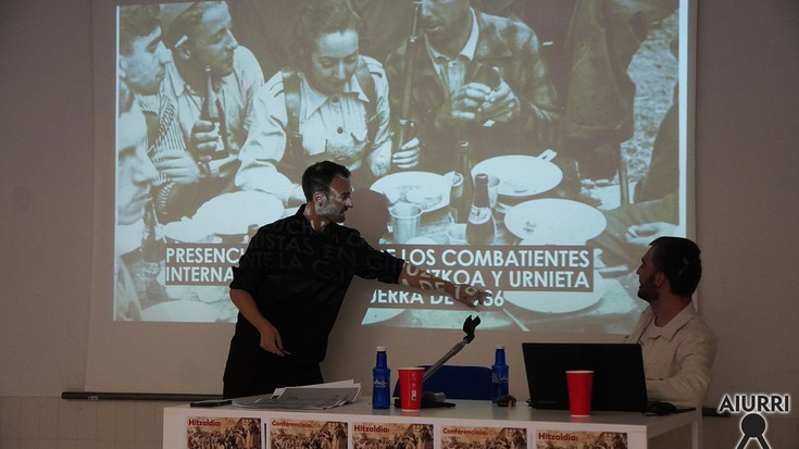 "Europan faxismoaren oldarraldiaz ohartuta etorri ziren Euskal Herrira borrokalari internazionalistak 1936an"