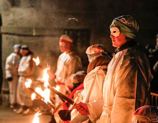 Errege magoen etorrera, argazkitan