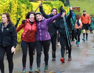 Aizkardiren 57. Mendi Ibilaldiko ehunka argazki jarri dituzte ikusgai