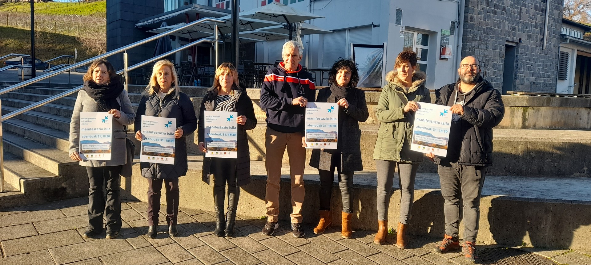 Abenduaren 31ko manifestazio isilerako deia egin dute Aiztondoko udal ordezkariek