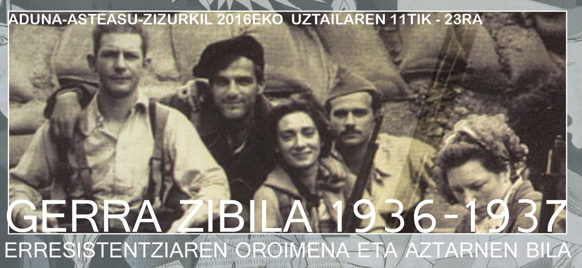 Gerra Zibilaren inguruko auzolandegiak, bertan behera