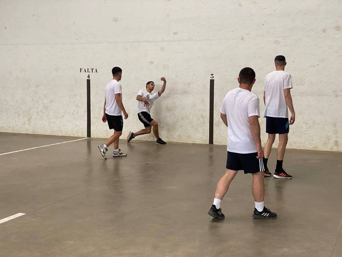 Gaztetxeko pilota txapelketako final laurdenak jokatuko dira arratsaldean, Goiburun
