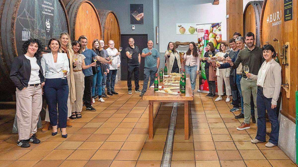 Denboraldiaren balorazioa egin dute sagardogileek