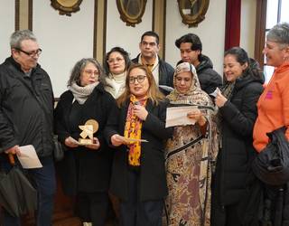 Esker ona adierazi diete euskara ikasleei, Euskararen Nazioarteko Egunean