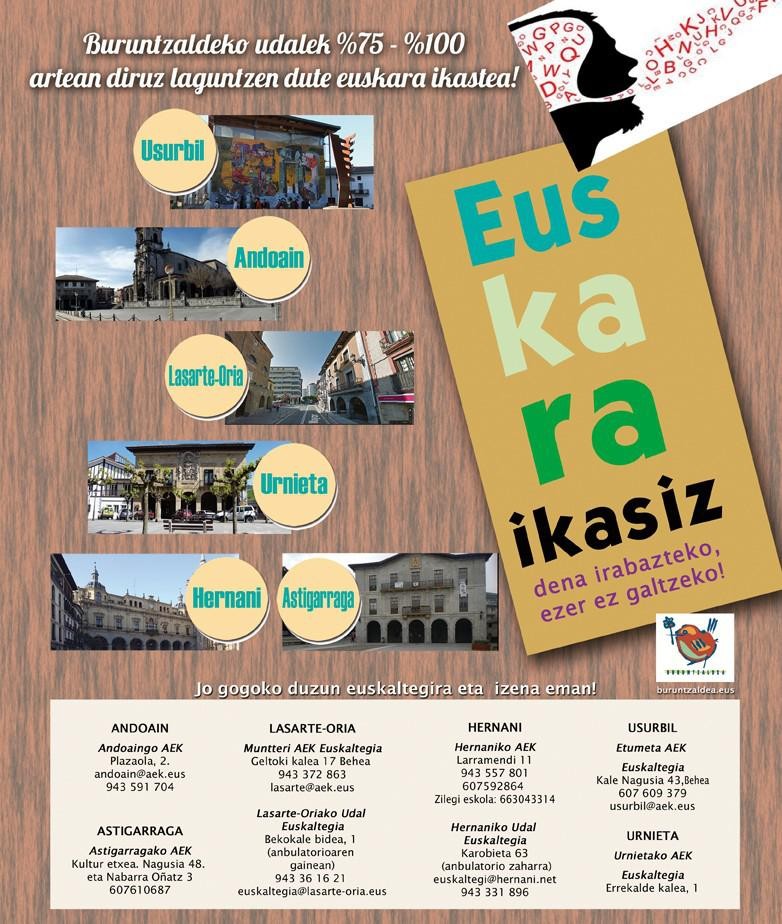 Euskara ikastea, apustu segurua