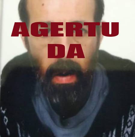 Desagertuta zegoen andoaindarra agertu da