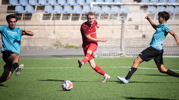 Garaipena eta gol ugari, Zubietan