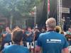 Santioak, txupinazoaren ostean