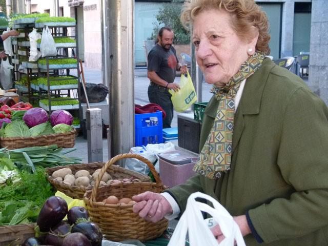 Pakita Beldarrain, azokan lanean 30 urtez