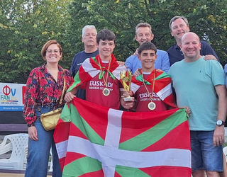 Behar Zana pilota elkarteko kideak, Belgikan txapeldun