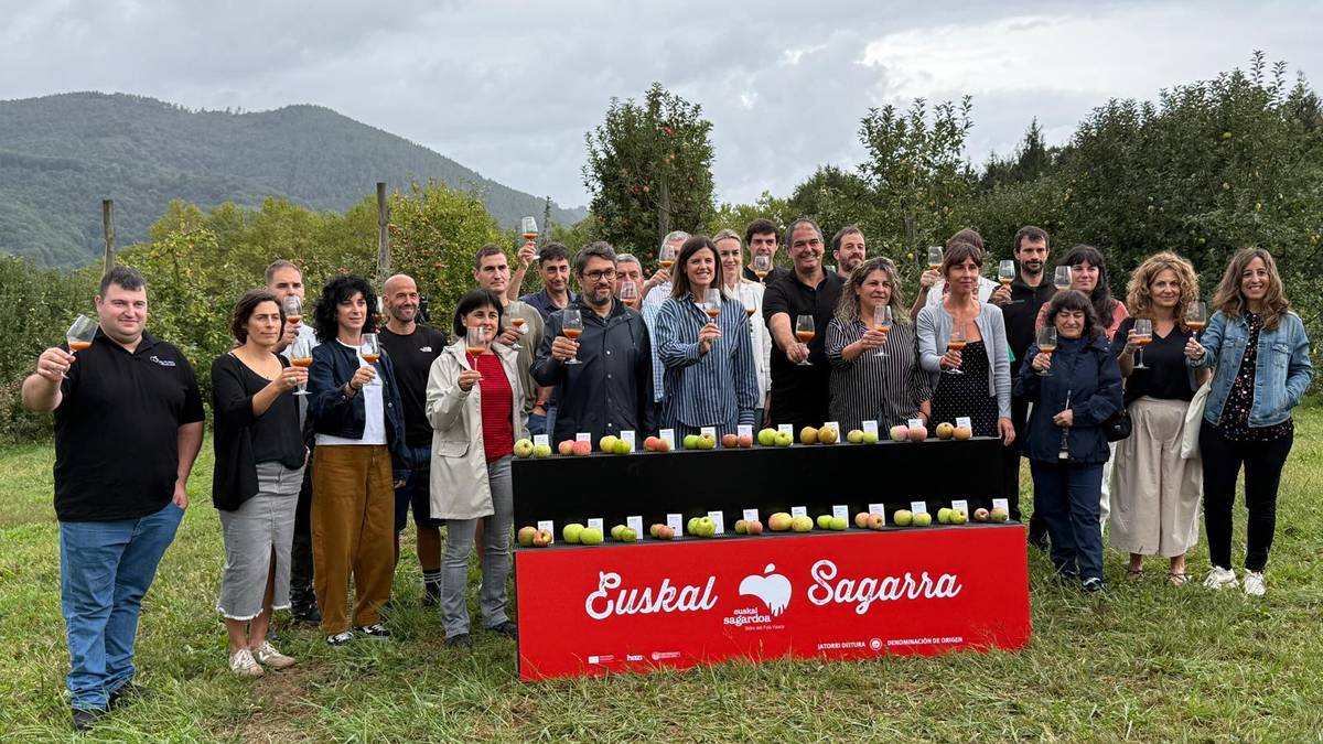 Lehorrak eta beroak, baldintzatu dute aurtengo sagar uzta
