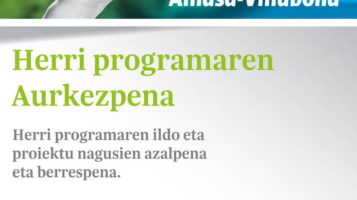 EH Bilduren herri programaren azalpena