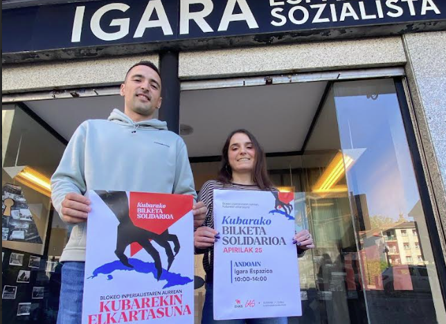 Blokeo inperialistaren aurrean, Kubarekin elkartasuna
