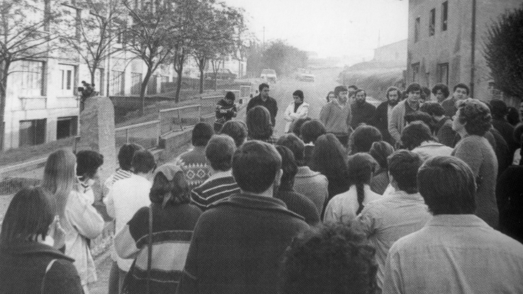 40 urte bete dira Batallon Vasco Españolek Joaquin Antimasbere hil zuela Urnietan