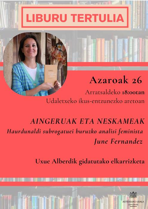 Literatur tertulia: Aingeruak eta neskameak