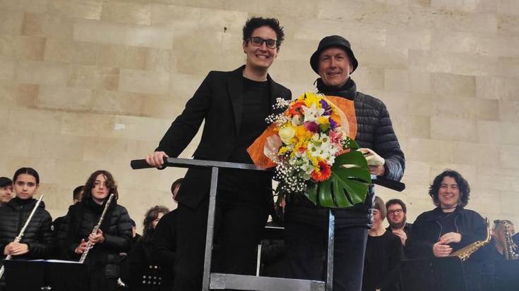 “Lazkaoko Martxa” estreinatu zuen Lazkaoko Bandak, Joxe Mari Oiartzabalek moldatuta