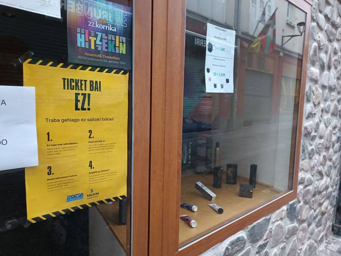 Saltoki txikiak eta Ticket Bai "zerga" berria