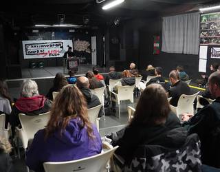 Faxismoa gora doala eta kalean aurre egin behar zaiola aldarrikatu dute