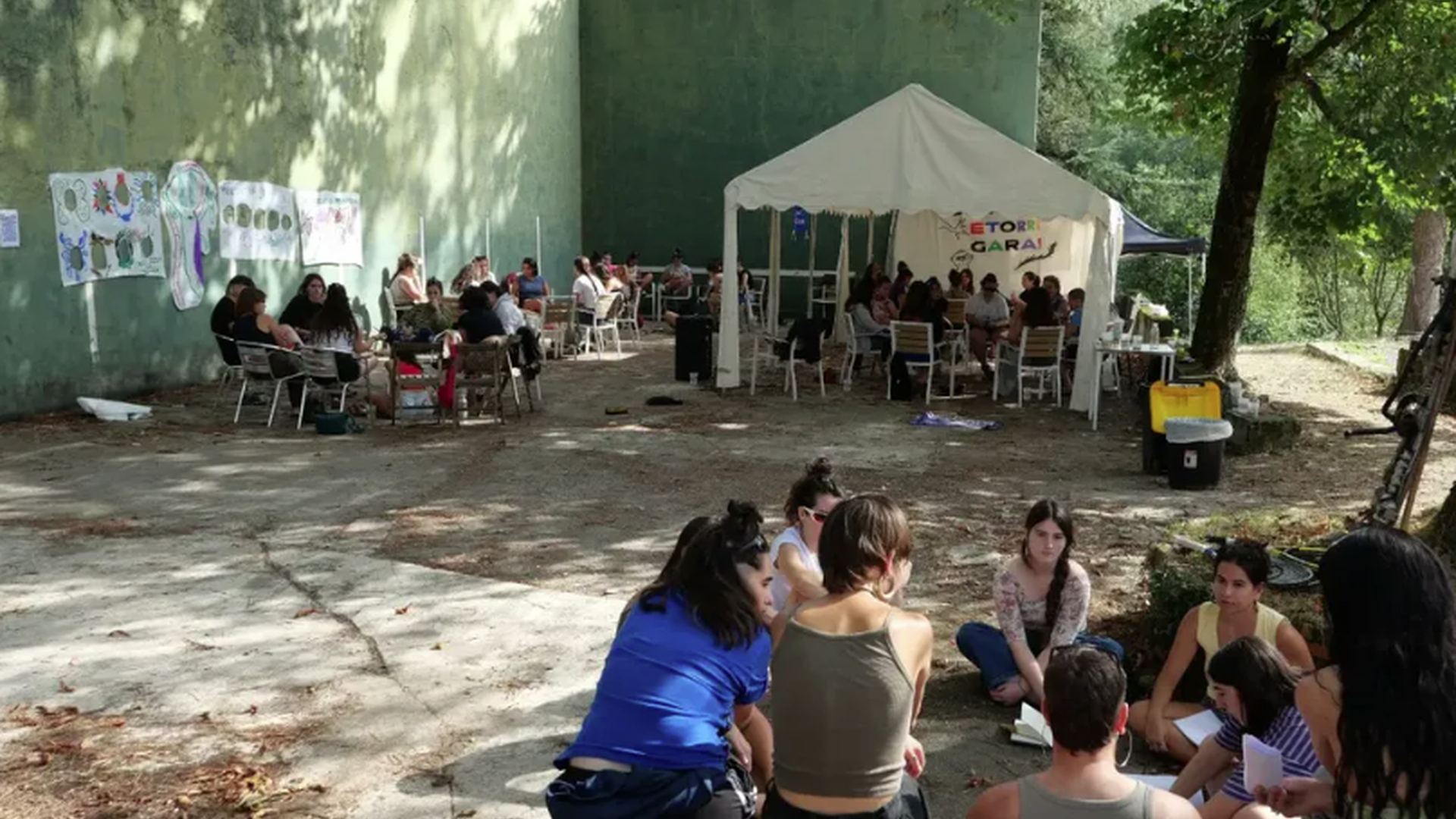 Euskal Herriko Gazte Feministen aurkezpen-ekitaldia