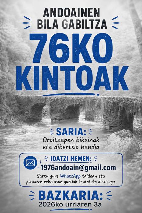 1976an jaio eta 50 urte beteko dituztenen ospakizuna