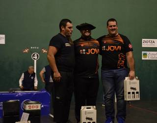 Gari Garmendia, Gipuzkoako Harri Handien txapeldun berria