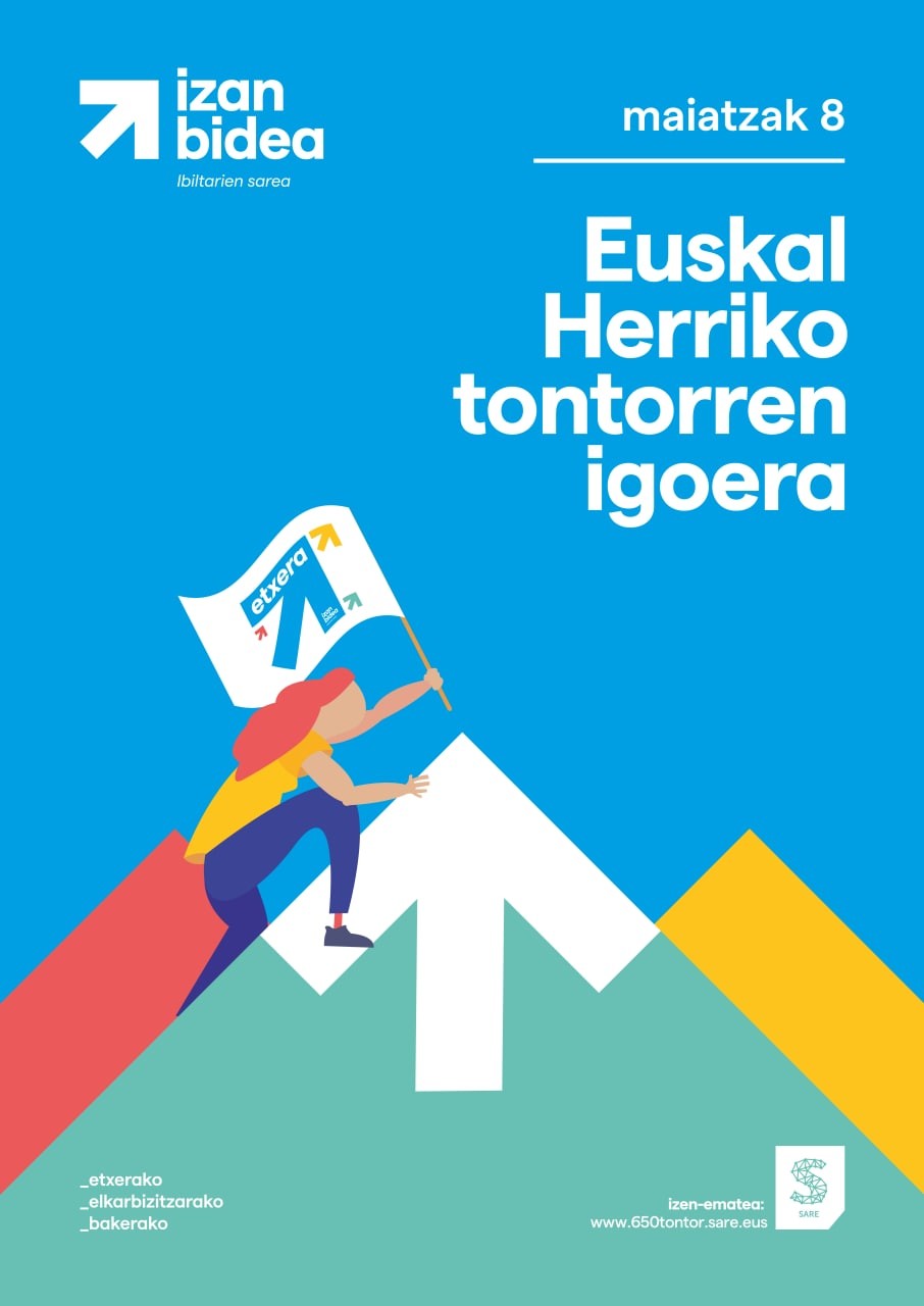 Onddira igoko dira aurki urnietarrak, euskal presoen alde