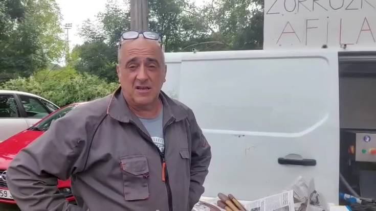 Albisu, Amasa-Villabonara eta Andoainera hurbiltzen den zorroztailea
