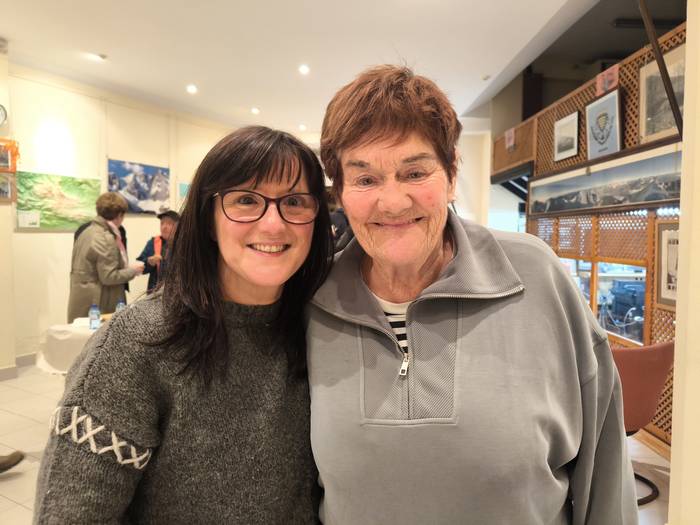 Amaia Elgarresta eta Mertxe Uzin, boluntariotzan eredugarri