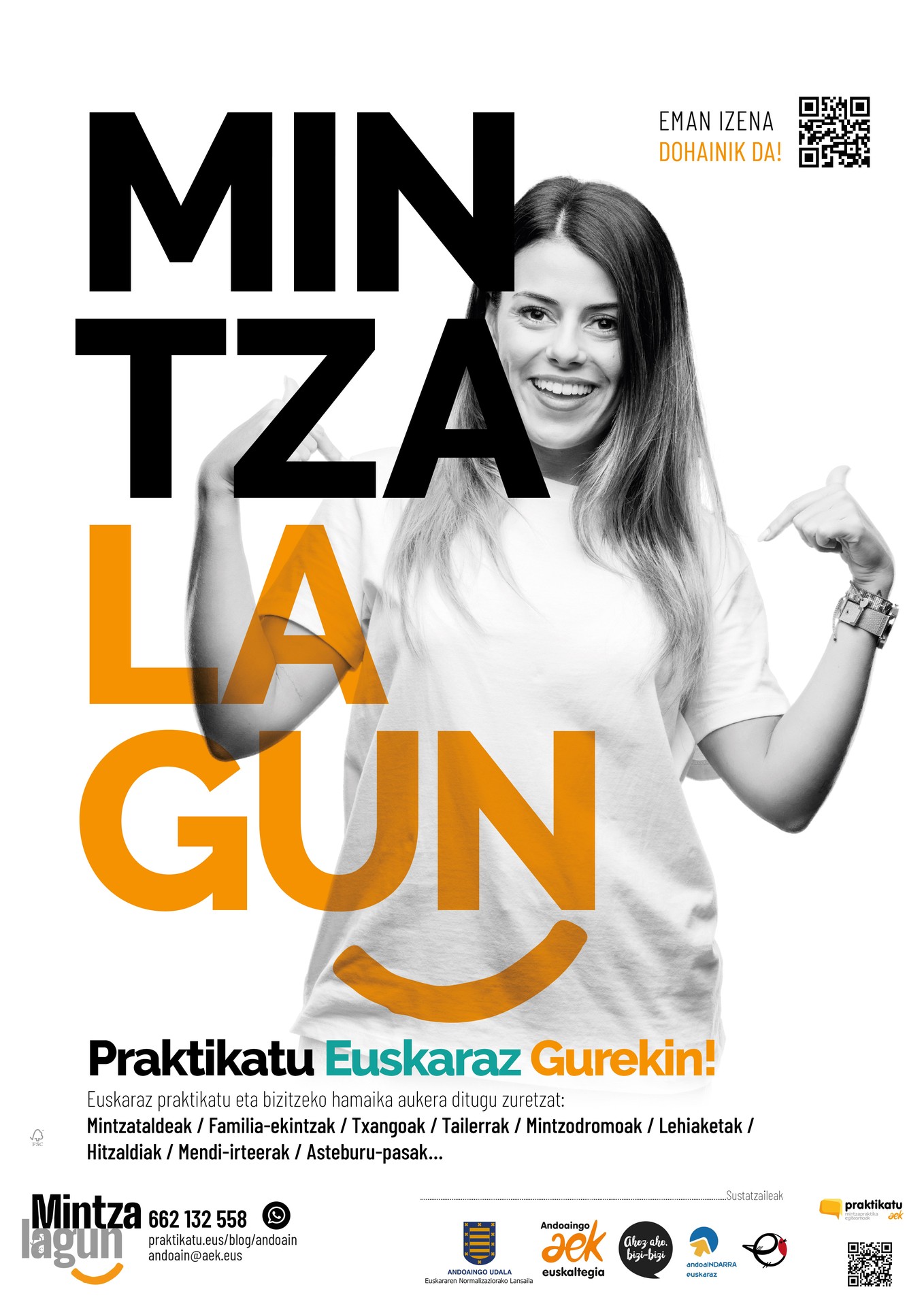 Praktikatu euskaraz gurekin!