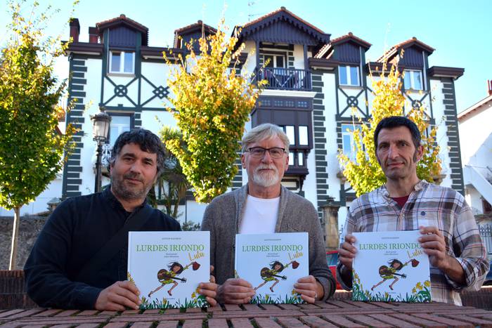 Lurdes Iriondo sortzailea, ipuin eta kantu bilakatuta