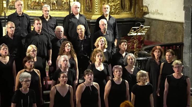 Udal Musika Eskolako Abesbatza, Salbe Gorenan: "Omnia vincit amor"