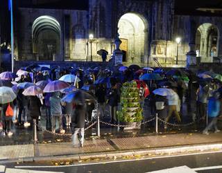 Hainbat herrikide elkartu da Goikoplazan, Asanblada Feministak deituta