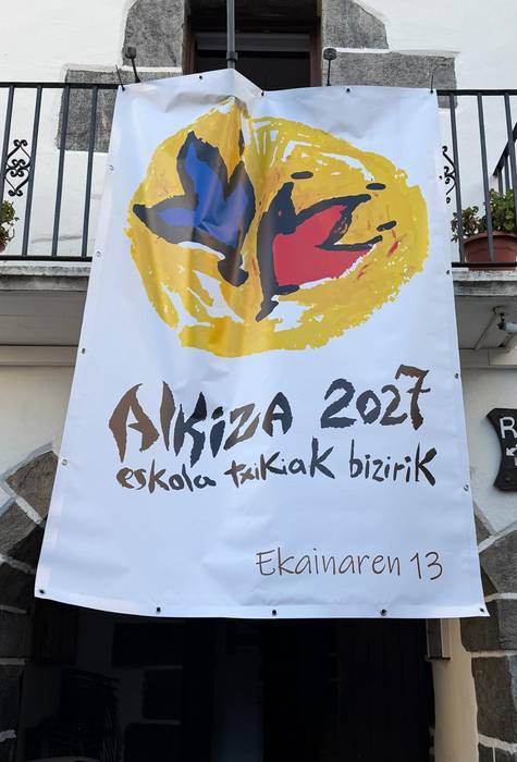 Aurkeztu dute 2027ko Eskola Txikien Festako logotipoa
