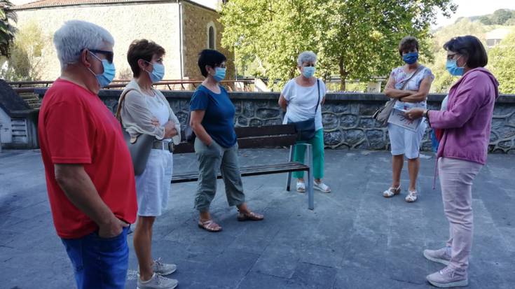 Ibilbide gidatua, partaideen ahotan