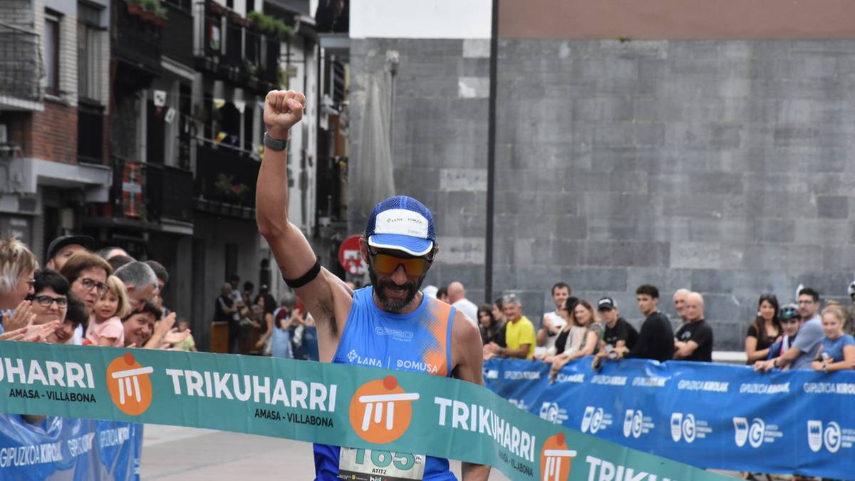 Aritz Egea eta Ainhoa Garikano, Trikuharri lasterketako txapeldun