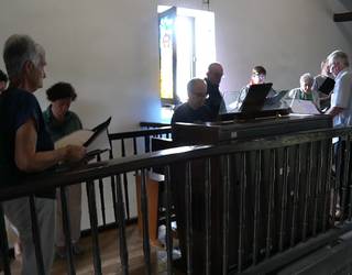 Alberto Agirre abesbatza San Esteban baselizako mezan: "Zaude gurekin"