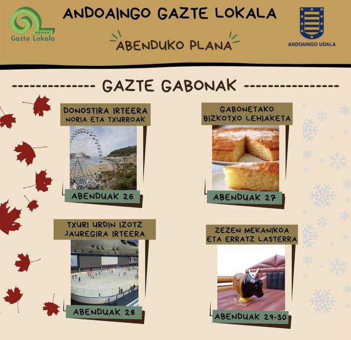 Gazte Gabonak gazte lokalean